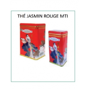 Herbata zielona z kwiatem jaśminu czerwonego "Thé Jasmin Rouge MTI". 170g.